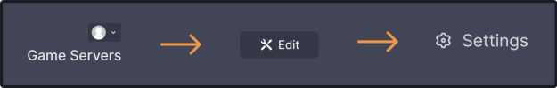 DatHost control panel flow