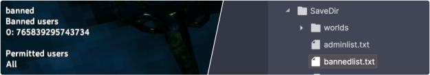 Get a list of Banned Users Valheim