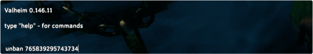 Valheim Unban Players